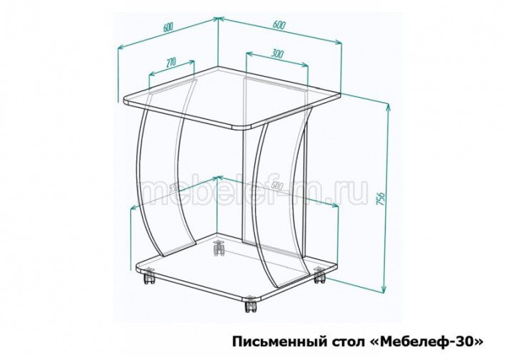 Письменный стол Мебелеф-30